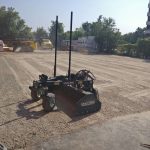 beginning process for asphalt lot